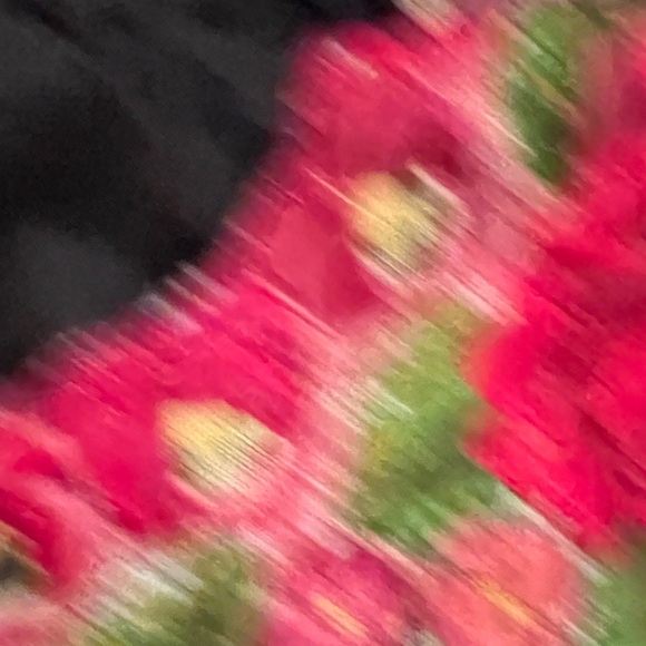 Floral Embroidered Quilted Shoulder Bag - Red Multi - Picture 4 of 6